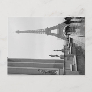 エッフェルタワーin the Snow ポストカード