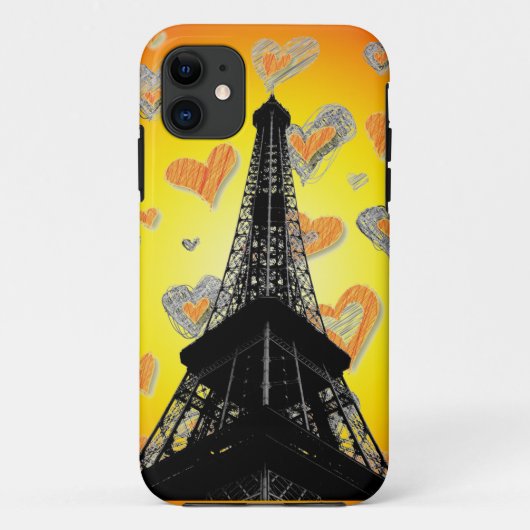 エッフェルタワーiPhone5ケース Case-Mate iPhoneケース (裏面)