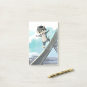 エッフェルタワーNotes 4" x 6" ポストイット (デスク上)