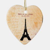 エッフェルタ結婚ワーオーナメント セラミックオーナメント (右)