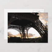 エッフェルトゥルムポストカード ポストカード (正面/裏面)