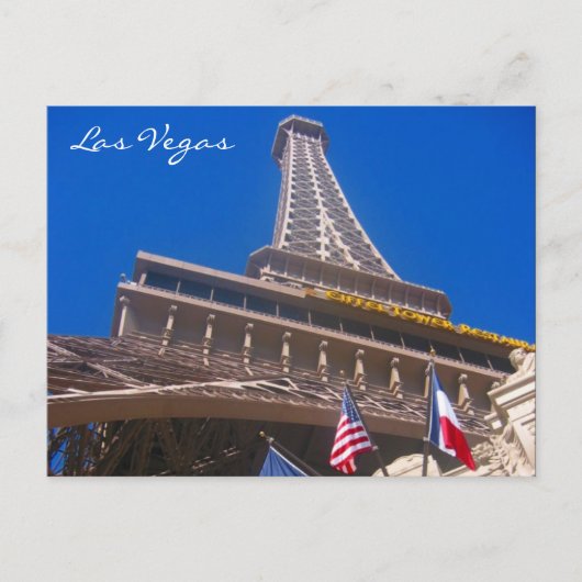 エッフェルラスベガス ポストカード (正面)