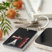 エッフェル塔が付いているJeのt'aimeパリ キーホルダー (正面右)