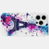 エッフェル塔と音楽 Case-Mate iPhoneケース (裏面 (横))