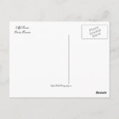 エッフェル塔のセピア色の郵便はがき ポストカード (裏面)