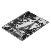 エッフェル塔のノート ノートブック (左側)