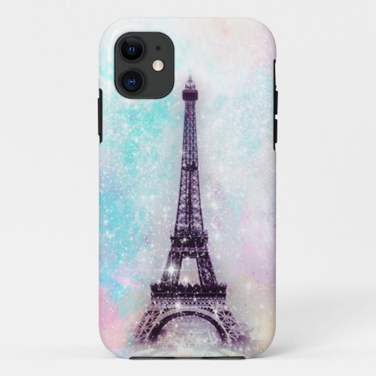 エッフェル塔のパステル Case-Mate iPhoneケース (裏面)