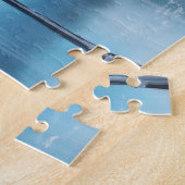 エッフェル塔のパリの絵画でつないで下さい ジグソーパズル (側面)