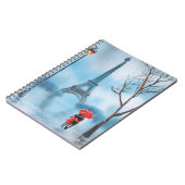 エッフェル塔のパリの絵画でつないで下さい ノートブック (左側)