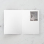 エッフェル塔のパリI愛バレンタイン シーズンカード (内部)