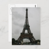 エッフェル塔のポストカード ポストカード (正面/裏面)