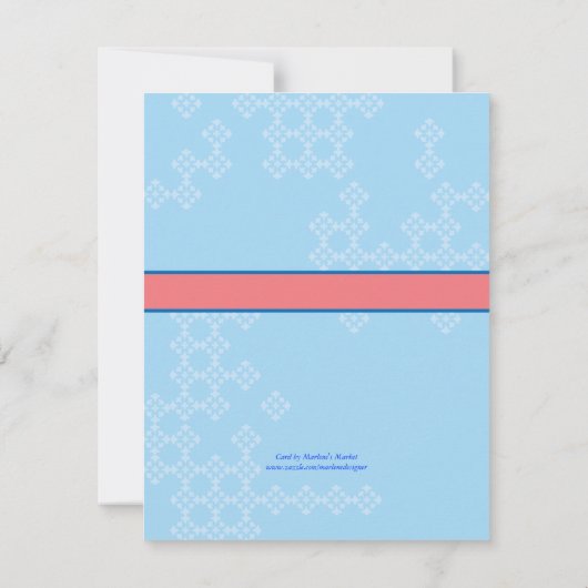 エッフェル塔の保存日付の写真カード招待状 セーブザデート (裏面)