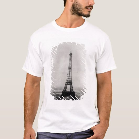 エッフェル塔の建築 Tシャツ (正面)