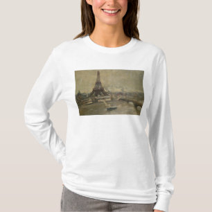 エッフェル塔の建築 Tシャツ