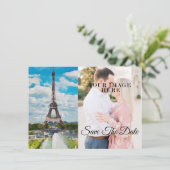 エッフェル塔の水彩画完全なPicの保存Date2 セーブザデート (スタンド正面)