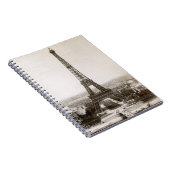 エッフェル塔の眺め、1900年 ノートブック (右側)