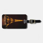 エッフェル塔の荷物のラベル ラゲッジタグ (正面横)