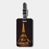 エッフェル塔の荷物のラベル ラゲッジタグ (正面縦)
