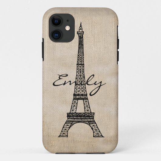 エッフェル塔のiPhone 5の場合 Case-Mate iPhoneケース (裏面)