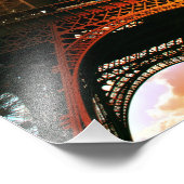 エッフェル塔を見上げる フォトプリント            (角)