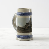 エッフェル塔ステイン ビールジョッキ (正面左)