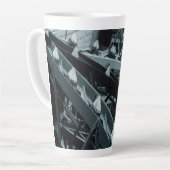 エッフェル塔パリスティールと空 カフェラテマグ (左アングル)