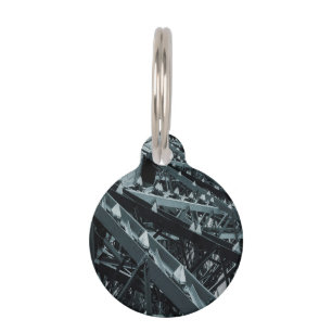 エッフェル塔パリスティールと空 ペット　ネームタグ