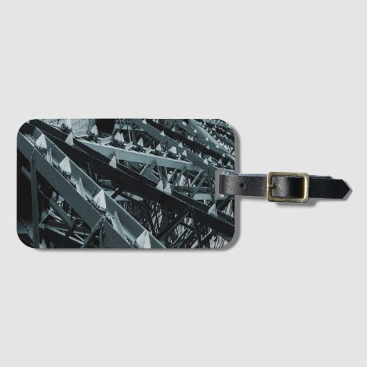 エッフェル塔パリスティールと空 ラゲッジタグ (正面横)