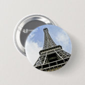 エッフェル塔ボタン 缶バッジ (正面&裏面)