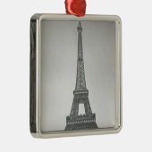 エッフェル塔1887-89年 メタルオーナメント (右)