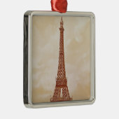 エッフェル塔1889年 メタルオーナメント (右)