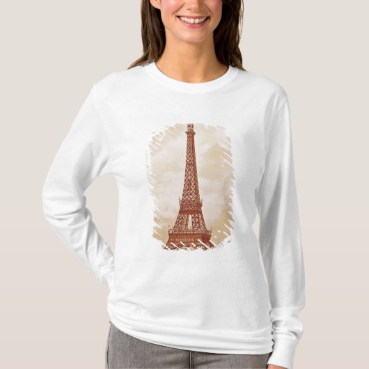 エッフェル塔1889年 Tシャツ (正面)