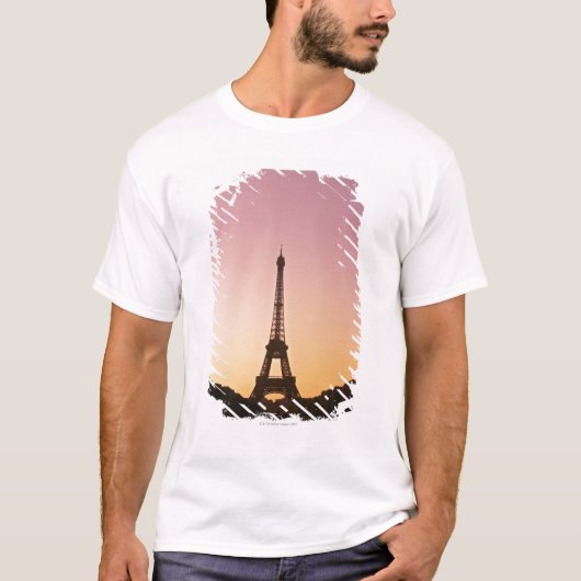 エッフェル塔5 Tシャツ (正面)