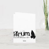 エッフェル塔 カード (裏面)