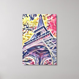 エッフェル塔 キャンバスプリント