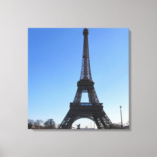 エッフェル塔 キャンバスプリント (正面)