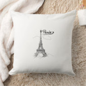 エッフェル塔 クッション (ブランケット)