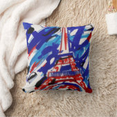 エッフェル塔 クッション (ブランケット)