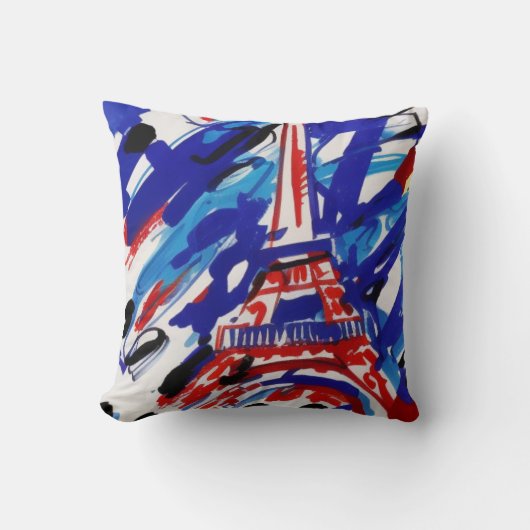 エッフェル塔 クッション (正面)