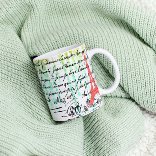 エッフェル塔 コーヒーマグカップ