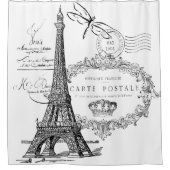 エッフェル塔 シャワーカーテン (正面)