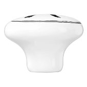 エッフェル塔 セラミックノブ (側面)