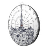 エッフェル塔 ダーツボード (正面右)