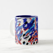 エッフェル塔 ツートーンマグカップ (正面左)