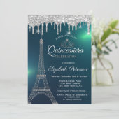 エッフェル塔, ティアラ, ドリップス グリーン キンセアニエラ 招待状 (スタンド正面)