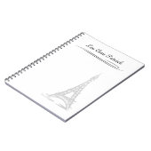 エッフェル塔 ノートブック (左側)