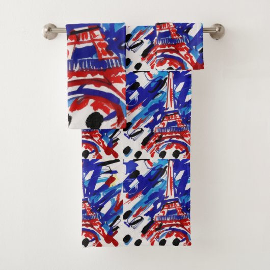 エッフェル塔 バスタオルセット (インサイチュ)