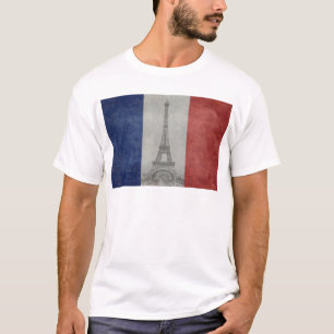 エッフェル塔、パリフランス Tシャツ