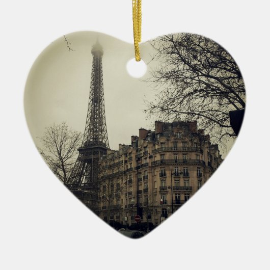 エッフェル塔 パリ市 建築 物 建築 セラミックオーナメント (正面)
