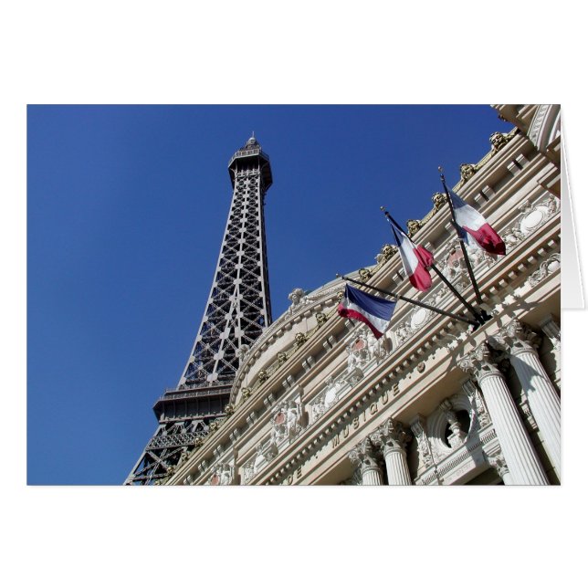 エッフェル塔、パリ (正面横)